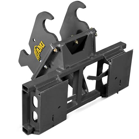 skid steer to mini excavator adapter|caterpillar skid steer adapters.